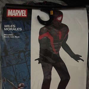 Marvel Miles Morales Kids Costume - Black and Red
